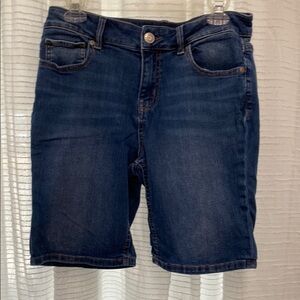 Maurices Blue Jean Shorts Classic Style